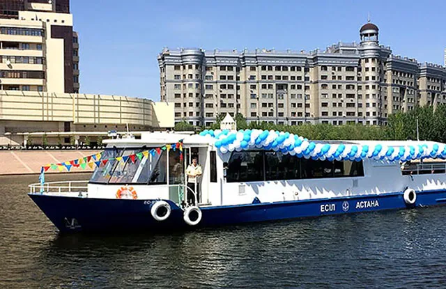 Ishim River cruise