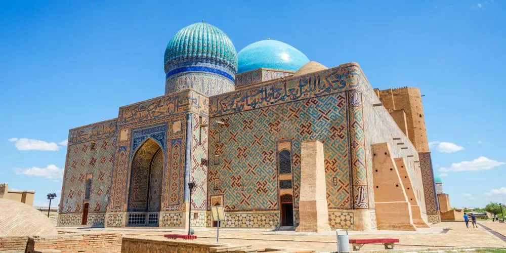 Mausoleum of Khoja Ahmed Yasawi in Turkistan