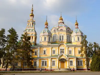 Zenkov Cathedral in Almaty