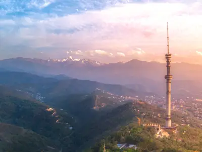 Panoramic view from Kok Tobe Hill