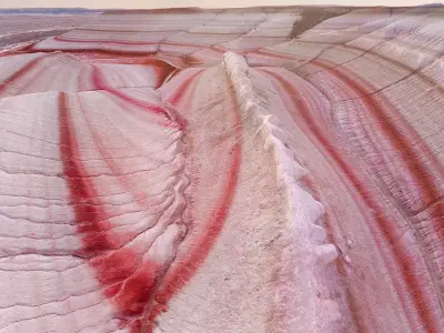 Kapam Sai canyon at sunset