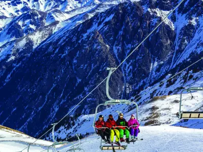 Shymbulak Ski Resort Cable Car